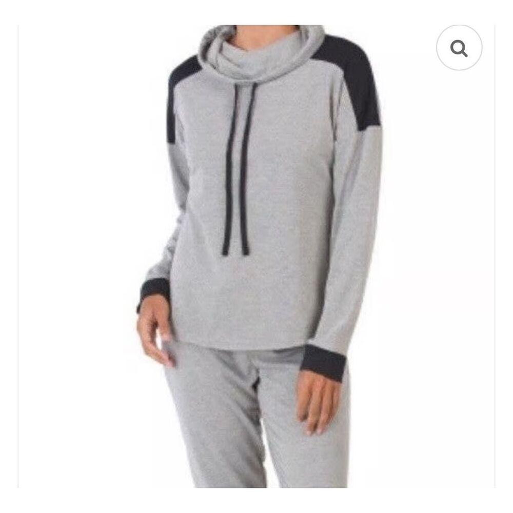 $69 Vince Camuto 2 Piece Cowl Neck Jogger Set size large m9